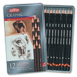 Graphic Pencils Sketching [Pack 12]
